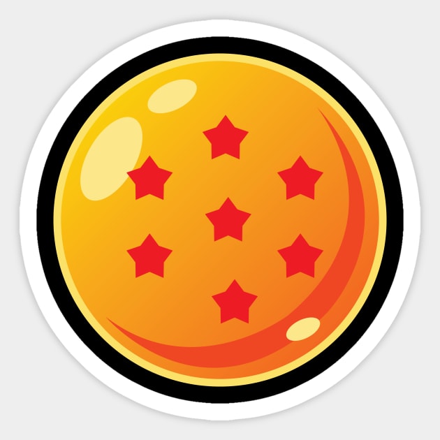 Dragonball 7 Star Sticker by winstongambro